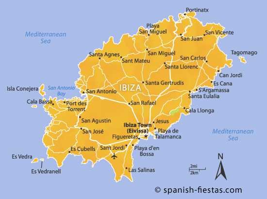 Ibiza Map