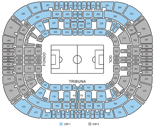 La Rosaleda Stadium Plan