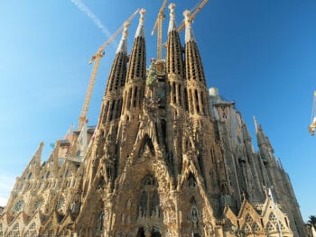 The Sagrada Familia is the most popular of the many Barcelona tourist attractions