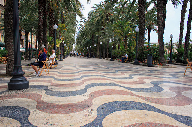 Take a Stroll Along the Explanada de España
