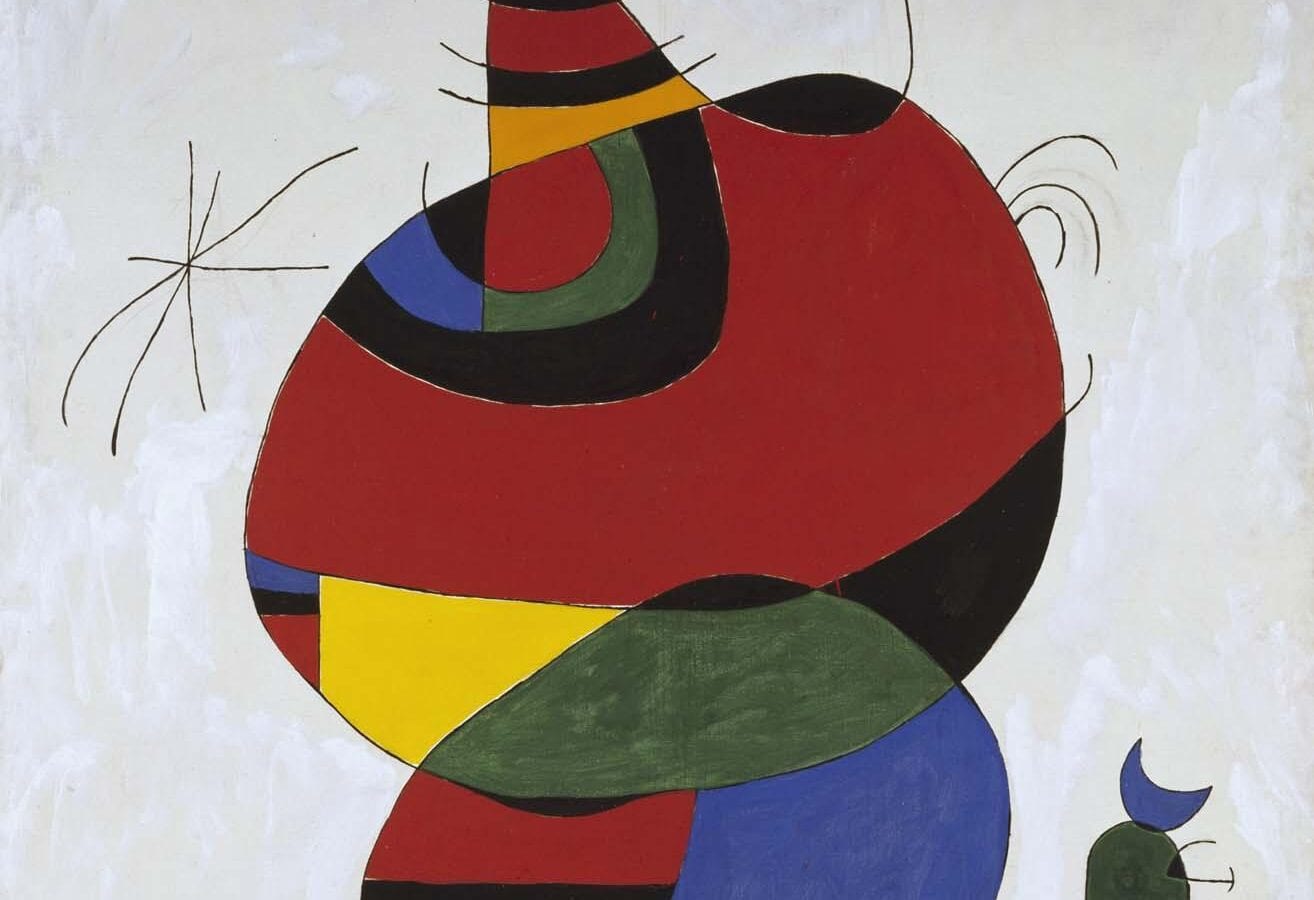 Miró's Woman, Bird, Star (Homage to Pablo Picasso) - Mujer, Pájaro y Estrella (Homenaje a Picasso)