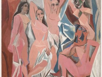 Picasso's The Young Ladies of Avignon - Las Señoritas de Avignon