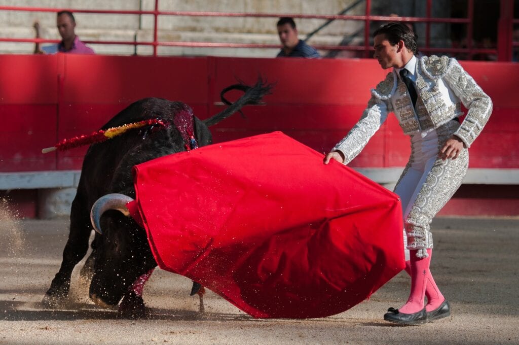 Bullfighters in Spain