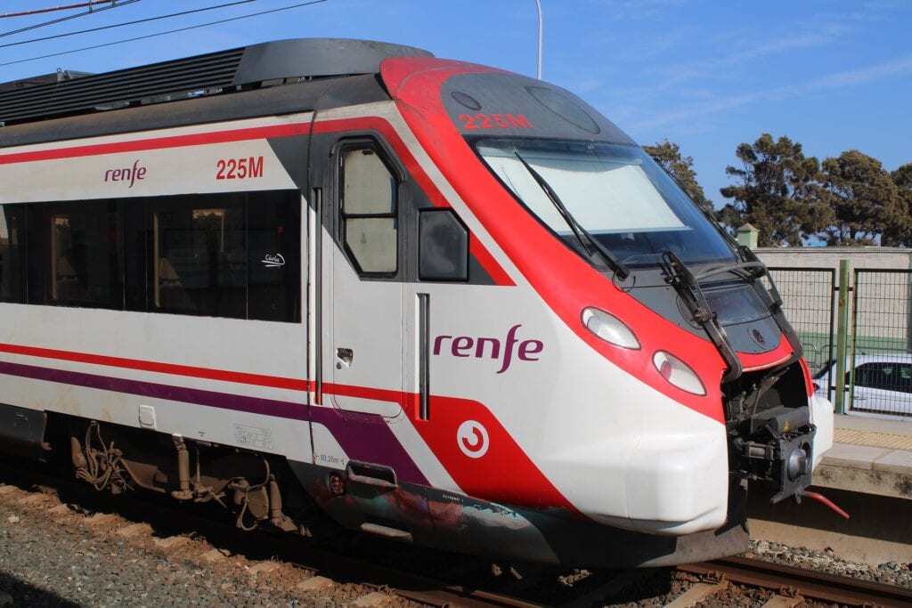 Train in Spain