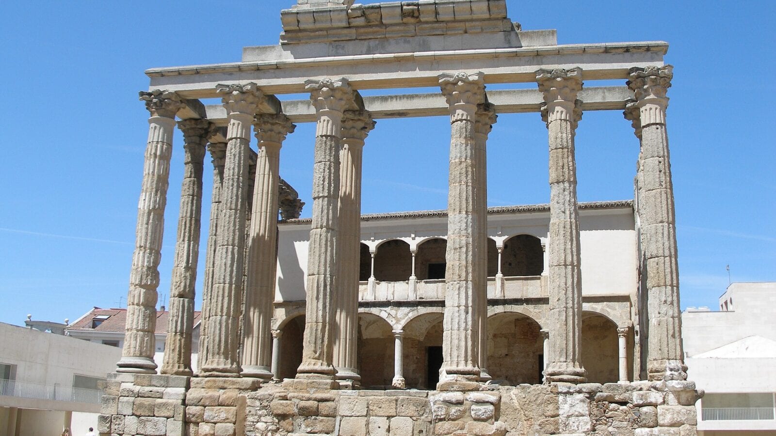 Roman Temple Merida Spain