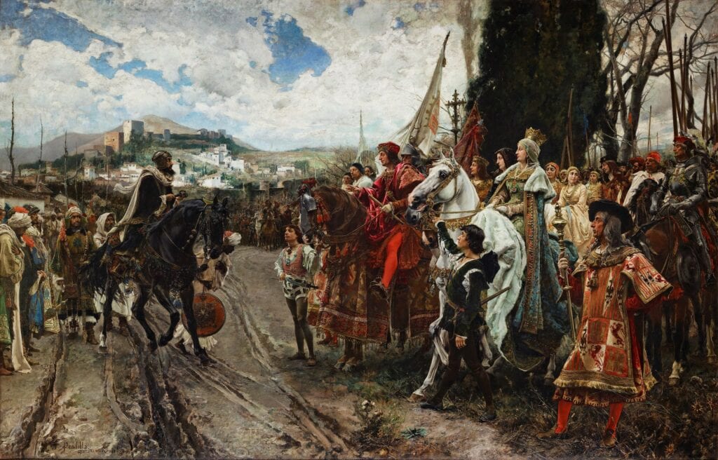 La Rendición de Granada (1882) - Surrender of Granada by Francisco Pradilla Ortiz