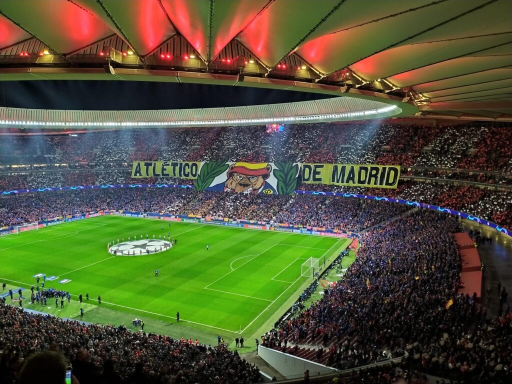 Atletico Madrid Wanda Metropolitana Stadium