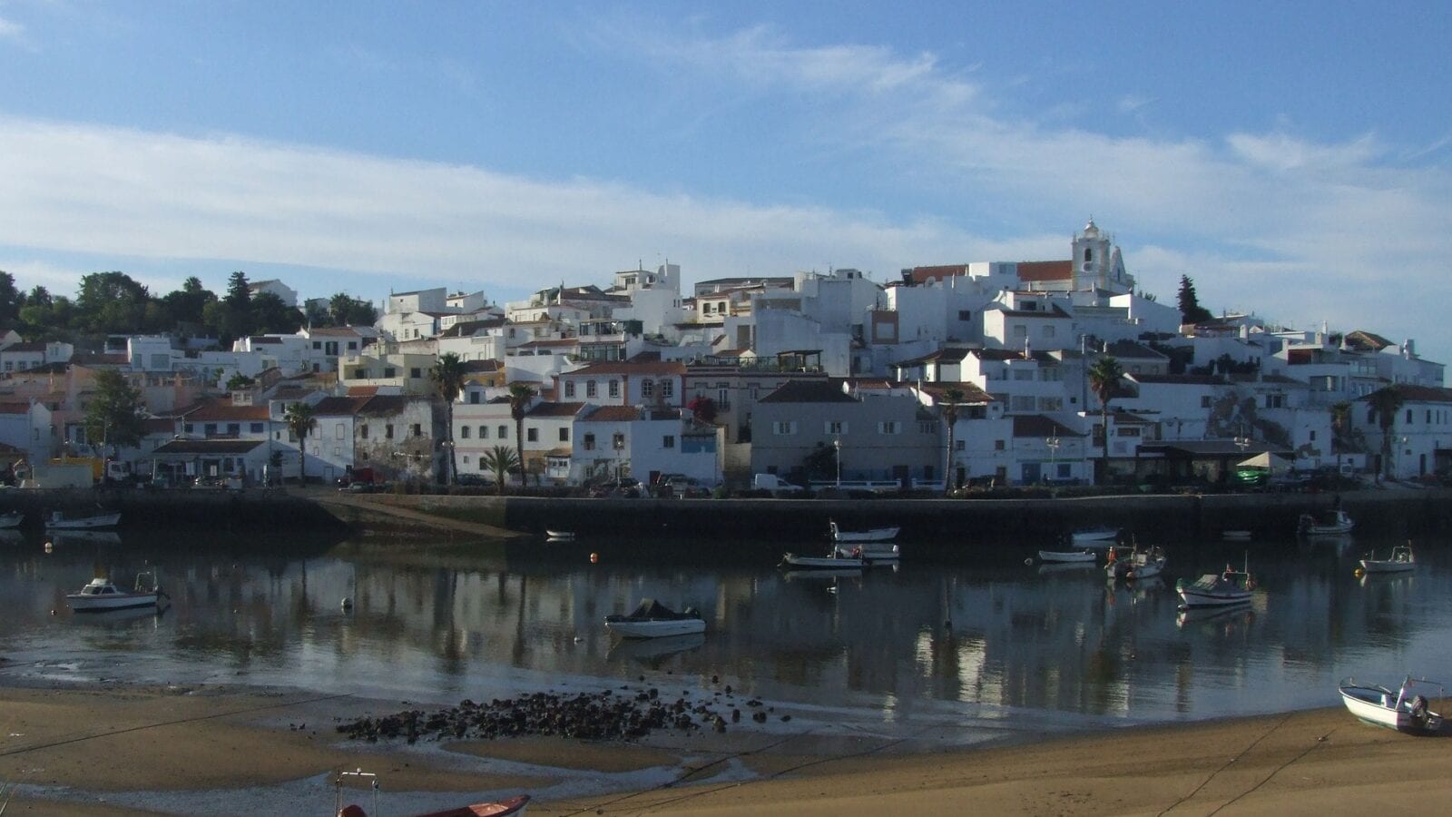Cross the river from Portimão Cruise Port to Ferragudo