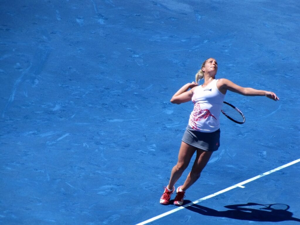 Blue Clay at the 2012 Madrid Tennis Open