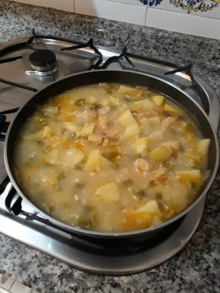 Cod and Potato Stew Recipe | Bacalao con Patatas 