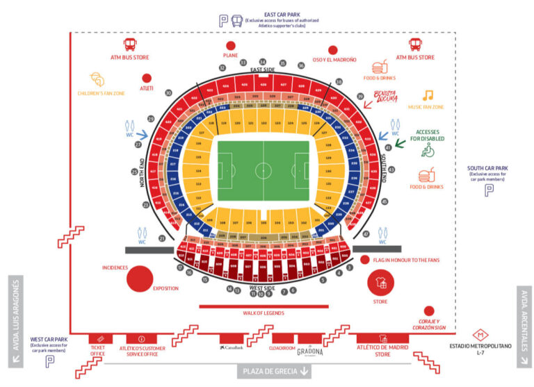 Atletico Madrid Stadium Tours & Football Breaks