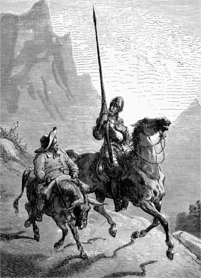 Miguel de Cervantes and Don Quijote