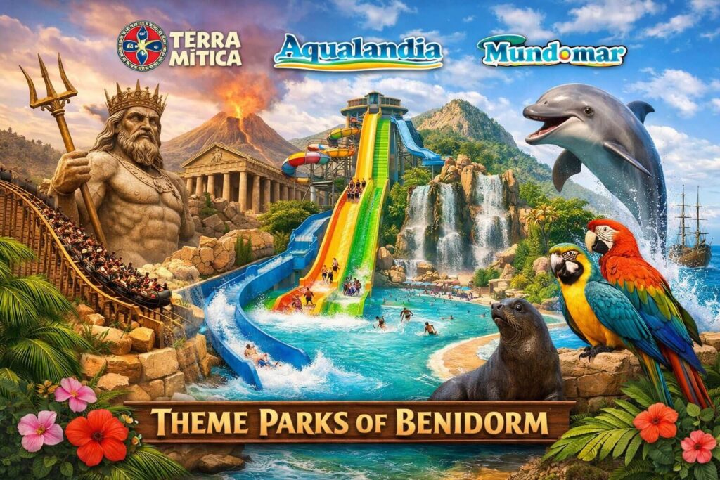 Things to do in Benidorm - Visit the Theme Parks